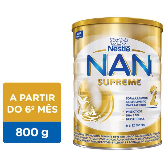 Fórmula Infantil NAN PRO 1 Lata 800g - Drogaria Sao Paulo