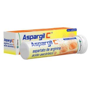 Aspargil C 1G + 1G Caixa Com 16 Comprimidos Efervescentes