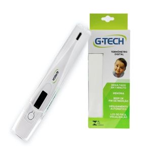 Termômetro Digital Gtech Clínico Branco, G-Tech