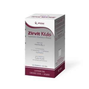 Zirvit Kids Frasco Com 150mL De Suspensão Oral + Copo Dosador