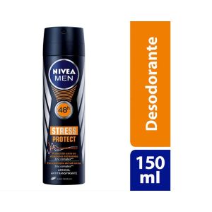 Desodorante Masculino Nivea Men Protect Stress Aerosol 150mL