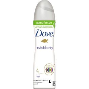 Desodorante Dove Aerosol Campacto 85mL Inivible Dry