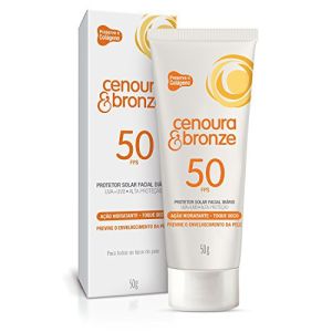 Protetor Solar Facial Cenoura & Bronze Fps 50 50G