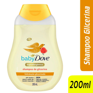 Shampoo de Glicerina Baby Dove Hidratação Glicerinada 200mL