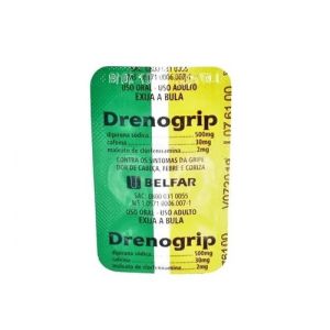 DRENOGRIP  500-30+2 MG 6 CPR
