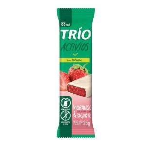 Barra De Cereal Trio 25G Morango Iogurte