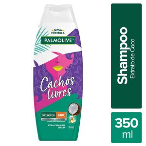 Shampoo Palmolive Cachos Livres Extrato de Coco 350mL Palmolive 350mL
