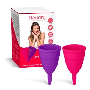 Fleurity Coletor Menstrual Interno Tipo 1 Com 2 Unidades