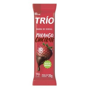 Barra De Cereal Trio Deli Morango E Chocolate 20G 1 Unidade