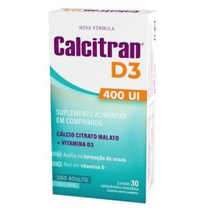 Calcitran D3 Caixa com 30 Comprimidos