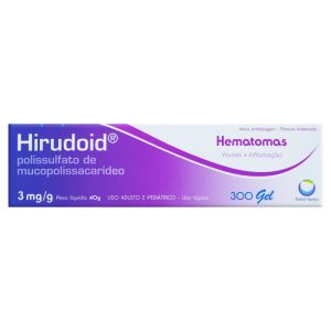 Hirudoid 3Mg Caixa Com 1 Bisnaga Com 40G De Gel De Uso Dermatológico