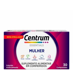 Centrum Mulher Essentials Com 30 Comprimidos