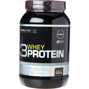 Whey Protein3W Probiótica Chocolate 900G
