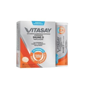 Vitasay Imune D Tripla Ação 10 Comprimidos