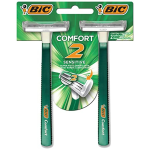 Apar Barbear Bic Comfort2 Com 2 Unidades Sensitive