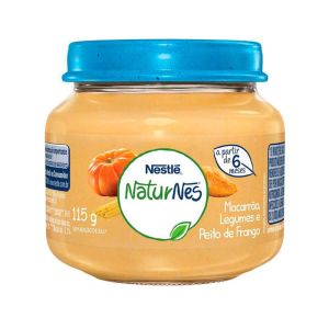 Papinha Nestlé Baby 6+ Meses Peito De Frango Com Legumes E Macarrão 115G