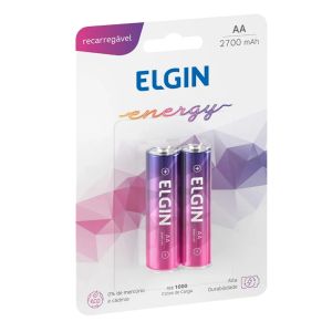 Pilha Elgin Energy Aa Com 2