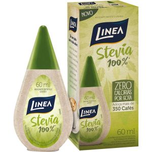 Adoçante Líquido Linea 100% Stevia Com 60mL