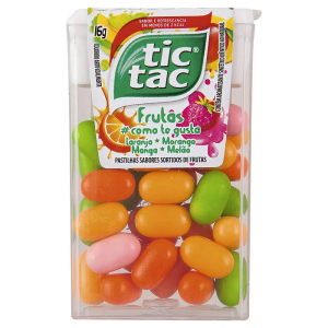 Pastilha Tic Tac Frutas Como Te Gusta, 16G