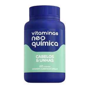 Vitaminas Neo Quimica Cabelos E Unhas Com 60 Comprimidoss