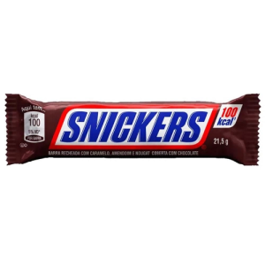 Chocolate Snickers 21,5G Caramelo+Caramelo