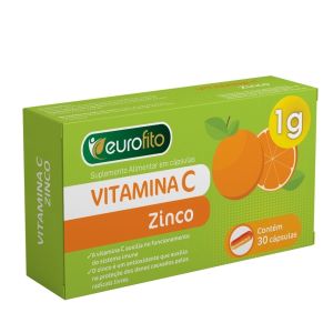 Vitamina C Zinco 1G 30 Comprimidoss