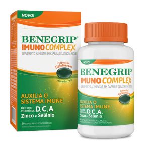 BENEGRIP IMUNO COMPLEX C/ 60 CAPS