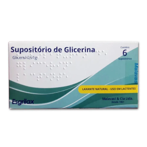 Supositório De Glicerina Lactentes Com 6