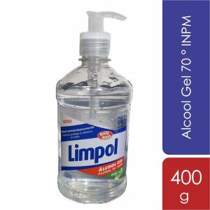 Álcool Gel Limpol 400g 70%