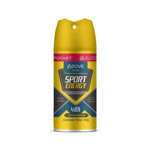 Desodorante Above Men Pocket Sport Energy 100mL 50G 48H Un