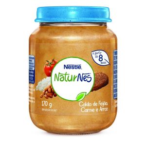Papinha Nestlé Baby 8+ Meses, Caldo De Feijão Com Carne E Arroz, 170G