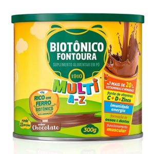 Biotonico Fontoura Multi A-Z Chocolate 300G Un