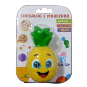 Mordedor E Chocalho Vila Toy Abacaxi Un