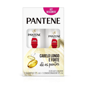 Shampoo Pantene 175mL + Condicionador 175mL Pantene Cachos Hidra-Vitaminados