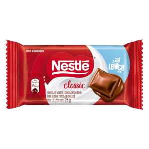 Chocolate Nestlé Classic 25G Ao Leite