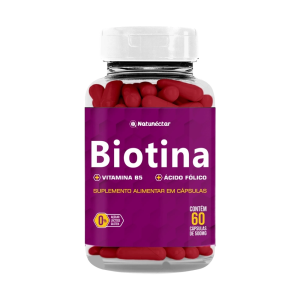 Biotina+B5+Acido Folico Natunéctar 60 Caps