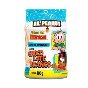 Creme De Amendoim Dr.Peanut T. Da Monica 300g Choco Branco