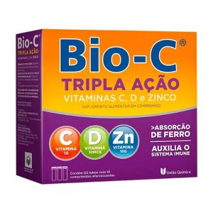 Bio-C Tripla Acao 30cpr Efv (Uniao)