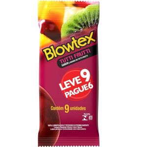 Preservativo Blowtex Tutti Frutt Lv9 Pg6