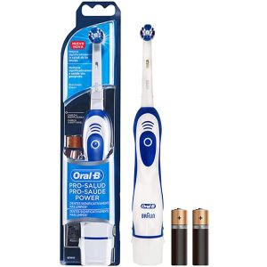 Escova Dental Elétrica Oral-B Pro-Saúde Power + Pilha Nanfeng Oral-B