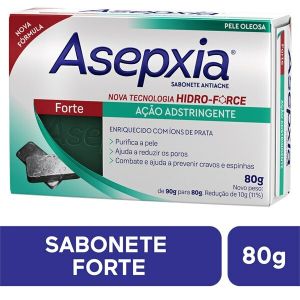 Sabonete Barra Asepxia Formula Forte 85G 
