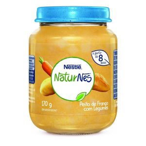 Papinha Nestlé Baby 8+ Meses, Peito De Frango Com Legumes, 170G