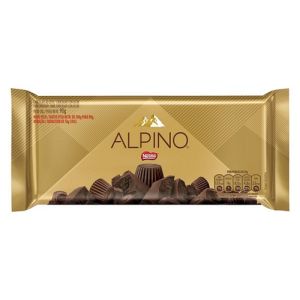 Barra De Chocolate Alpino Ao Leite, 90G