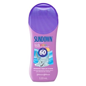 Protetor Solar Sundown Kids Color Fps 60, Tutti Frutti, 120mL