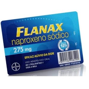 Flanax 275Mg Com 5 Comprimidos 06 Caixa Com 12