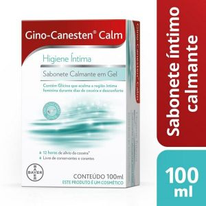 Sabonete Gel Íntimo Gino-Canesten Calm 100mL