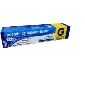Acetato de Hidrocortisona Teuto 10mg Caixa com 1 Bisnaga com 30G de Creme de Uso Dermatológico - Teuto (GENÉRICO) 