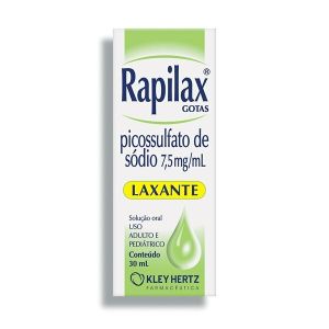 Rapilax 7,5Mg/mL Caixa Com 1 Frasco Gotejador Com 20mL De Solução De Uso Oral