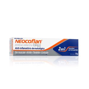 Neocoflan 11.6Mg/G, Caixa Com 1 Bisnaga Com 30G De Gel De Uso Dermatológico