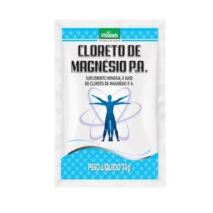 Cloreto De Magnesio Pa Dis Saches 10X33G Vitalab (S) Caixa Com 10